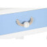 Фото #2 товара Тумба DKD Home Decor Белый Коричневый Небесный синий Тёмно Синий Веревка Деревянный MDF 80 x 40 x 75 cm (1 штук)