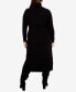 Фото #2 товара Plus Size Hannah Sweater Midi Dress