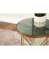 Фото #2 товара Round Accent Table with Marble Top