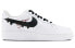 【定制球鞋】 Nike Air Force 1 Low 07 空军一号 低帮 手绘 喷绘 超级英雄 致命守护者 泼墨 毒液 低帮 板鞋 男女同款 黑红 / Кроссовки Nike Air Force CW2288-111 45 - фото #3