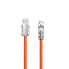 Фото #1 товара Mocny kabel kątowy do iPhone USB-A - Lightning 30W 1m rotacja 180 pomarańczowy