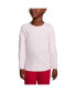 ფოტო #3 პროდუქტის Girls School Uniform Long Sleeve Essential T-shirt