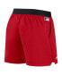 Фото #4 товара Women's Red Los Angeles Angels Authentic Collection Team Performance Shorts
