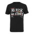 MISTER TEE No Risk No Story T-shirt Черный, XS - фото #1