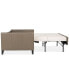 Фото #7 товара Priley 63" Leather Full Sleeper Sofa