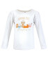 ფოტო #3 პროდუქტის Baby Girls Long Sleeve T-Shirts, Fall Pumpkin Spice