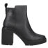 Фото #1 товара TOMS Rya Round Toe Zippered Booties Womens Black Casual Boots 10020256T-001