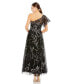 ფოტო #2 პროდუქტის Women's Two Tone One Shoulder A Line Dress