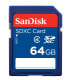 Фото #2 товара SanDisk 64GB SDXC - 64 GB - SDXC - Class 4 - Shock resistant - Water resistant - Blue