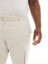 Only & Sons Plus slim fit cargo trousers in beige