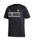 Men's Black Real Madrid Culture Bar T-shirt