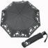 Ladies folding fully auto matic umbrella Fiber Magic Cats 7441465C03