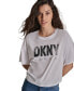 Фото #3 товара Women's Embellished Logo Short-Sleeve T-Shirt