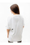 Фото #4 товара Sportswear Utility Graphic Kadın Beyaz T-Shirt FJ4931-121