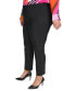 ფოტო #3 პროდუქტის Plus Size Mid Rise Compression Pants, First@Macy’s