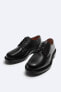 Leather derby shoes