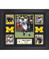 Фото #1 товара Jabrill Peppers Michigan Wolverines Framed 23" x 27" 5-Photo Collage