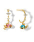 Фото #4 товара Disney Crystal Stitch and Angel Love Hoops