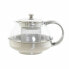 Чайник DKD Home Decor Серебристый Нержавеющая сталь Стеклянный Пластик 600 ml 15 x 12 x 12 cm