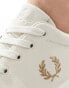 Фото #2 товара Fred Perry lottie leather trainer in stone