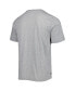 Men's Heathered Gray Houston Texans Combine Authentic Red Zone T-shirt