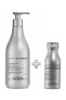 Фото #1 товара Saç Bakım Şampuanı 500 ml Ve L'oréal Professionnel Serie Expert Silver Saç Kremi 100 ml