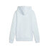 Фото #2 товара Puma Essentials Logo Hoodie Womens Blue Casual Outerwear 84686069