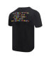 ფოტო #3 პროდუქტის Men's Black SpongeBob SquarePants Musclebob Buffpants T-shirt