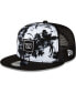 Фото #1 товара Men's White, Black Washington Commanders Landscape Trucker 9FIFTY Snapback Hat