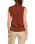 Lafayette 148 New York Sleeveless Turtleneck Shell Women's Xxs