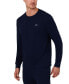 Фото #3 товара Men's Waffle-Knit Thermal Sleep Shirt