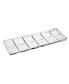 Фото #1 товара Crystal Serving Tray 13.5" L x 4.5" W with Radius Design