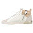 Фото #3 товара Vintage Havana Lester Leopard High Top Womens Beige, White Sneakers Casual Shoe