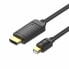 Фото #1 товара Адаптер Mini DisplayPort — HDMI Vention HAHBH Чёрный 2 m