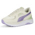 Фото #2 товара Puma Cruise Rider Nu Satin Lace Up Womens White Sneakers Casual Shoes 38992302