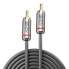 Фото #3 товара Lindy 10M DIGITAL AUDIO CABEL - CROMO LINE - RCA - Male - RCA - Male - 10 m - Anthracite