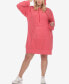 ფოტო #10 პროდუქტის Plus Size Hoodie Sweatshirt Dress