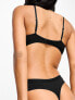 Calvin Klein Future Shift high waist thong with contrast logo waistband in black