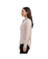 ფოტო #3 პროდუქტის Women's Satin Blouse with Patch Pockets