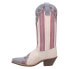 Фото #3 товара Laredo Cady Patriotic Snip Toe Cowboy Womens Size 8 M Casual Boots 54269