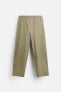 COTTON - LINEN TROUSERS