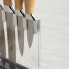 Фото #4 товара Кухонные ножи с подставкой Quid Baobab (5 pcs) Коричневый Металл