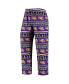 ფოტო #3 პროდუქტის Men's Purple LSU Tigers Ugly Sweater Knit Long Sleeve Top and Pant Set