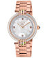 Women's Matera Swiss Quartz Rose Stainless Steel Watch 35mm