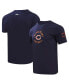 ფოტო #1 პროდუქტის Men's Navy Chicago Bears Hybrid T-shirt