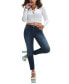 Фото #5 товара Women's Mid-Rise Sexy Curve Skinny Jeans