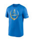 Фото #2 товара Men's Powder Blue Los Angeles Chargers Icon Legend Performance T-shirt