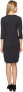 Lole 241293 Womens Leann Half Sleeve Shift Dress Black Heather Size Small
