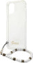 Фото #6 товара Guess Guess GUHCP12MKPSWH iPhone 12/12 Pro 6,1" Transparent hardcase White Pearl