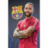 Фото #5 товара Спортивная футболка с коротким рукавом, мужская F.C. Barcelona Коричневый